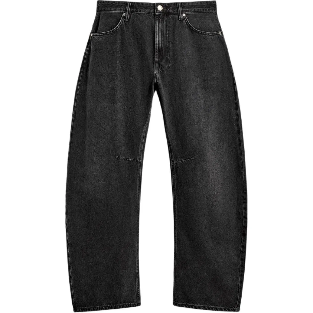 Мужские джинсы с умеренным клешем Scimitar, ZARA, Black