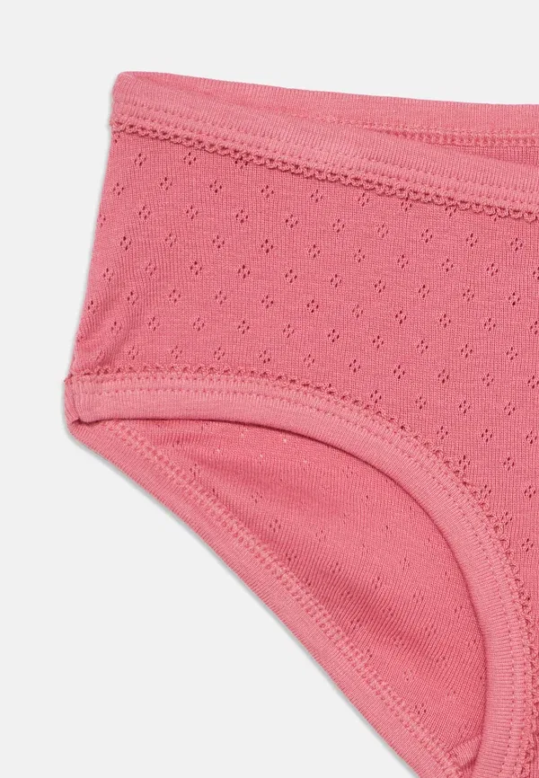 Комплект из 3 трусов с цветочным узором Low Waist Petit Bateau Pink, розовый — фото 4