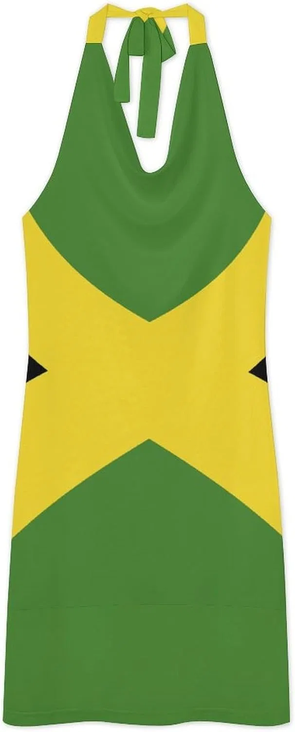 Женский бикини-сет с подтяжками Jamaican Flag Miss Sexy, Style-15 — фото 4