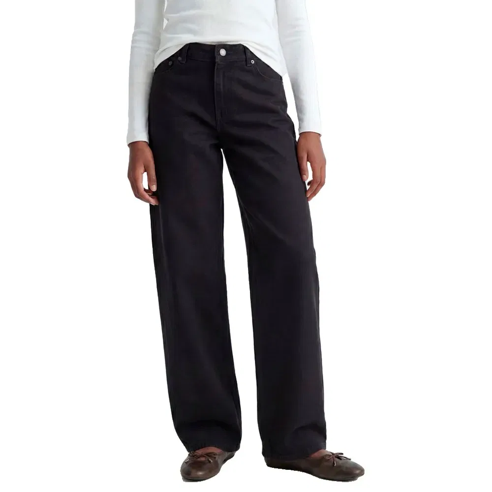 Детские джинсы свободного кроя Fuji R402 Barrel Fit JJXX Jack & jones, Black