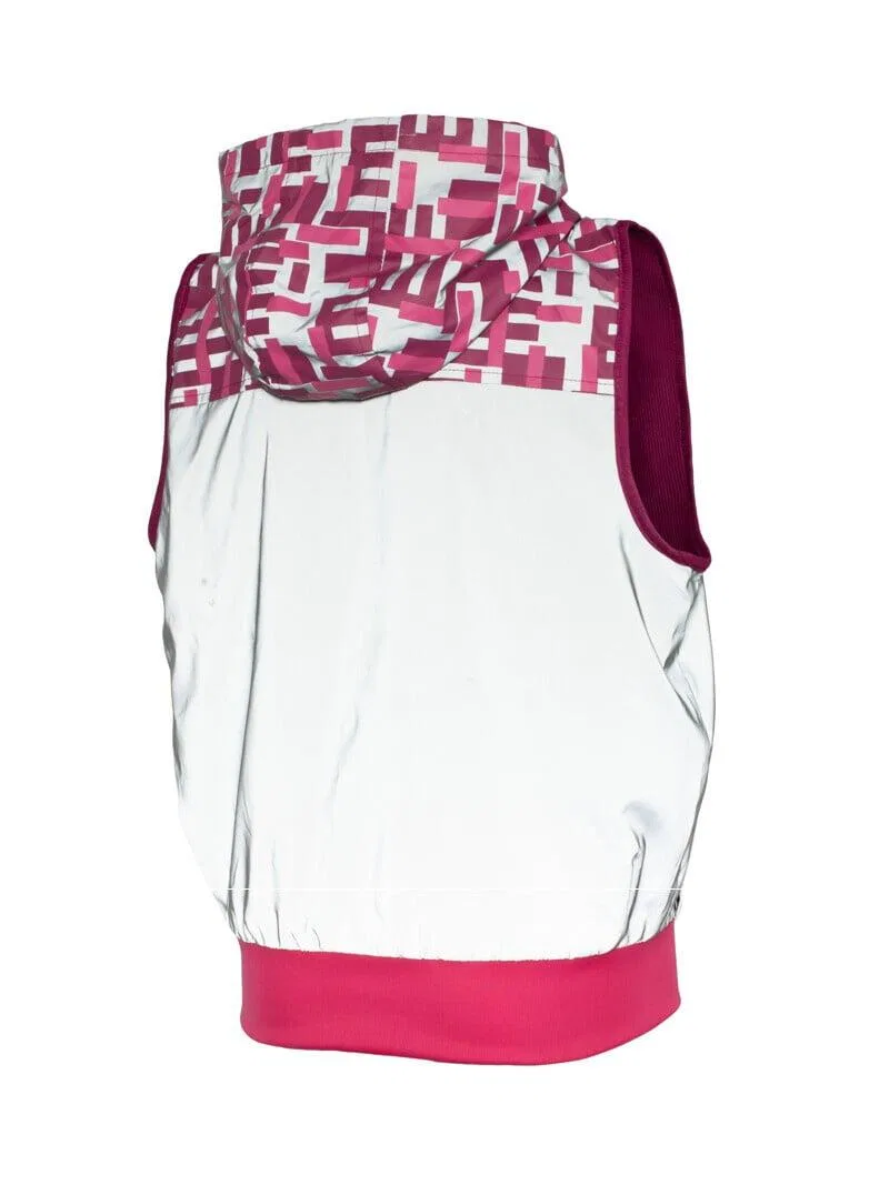 Детская ветрозащитная куртка Yoho Jacket Wowow, Fuchsienrosa — фото 2