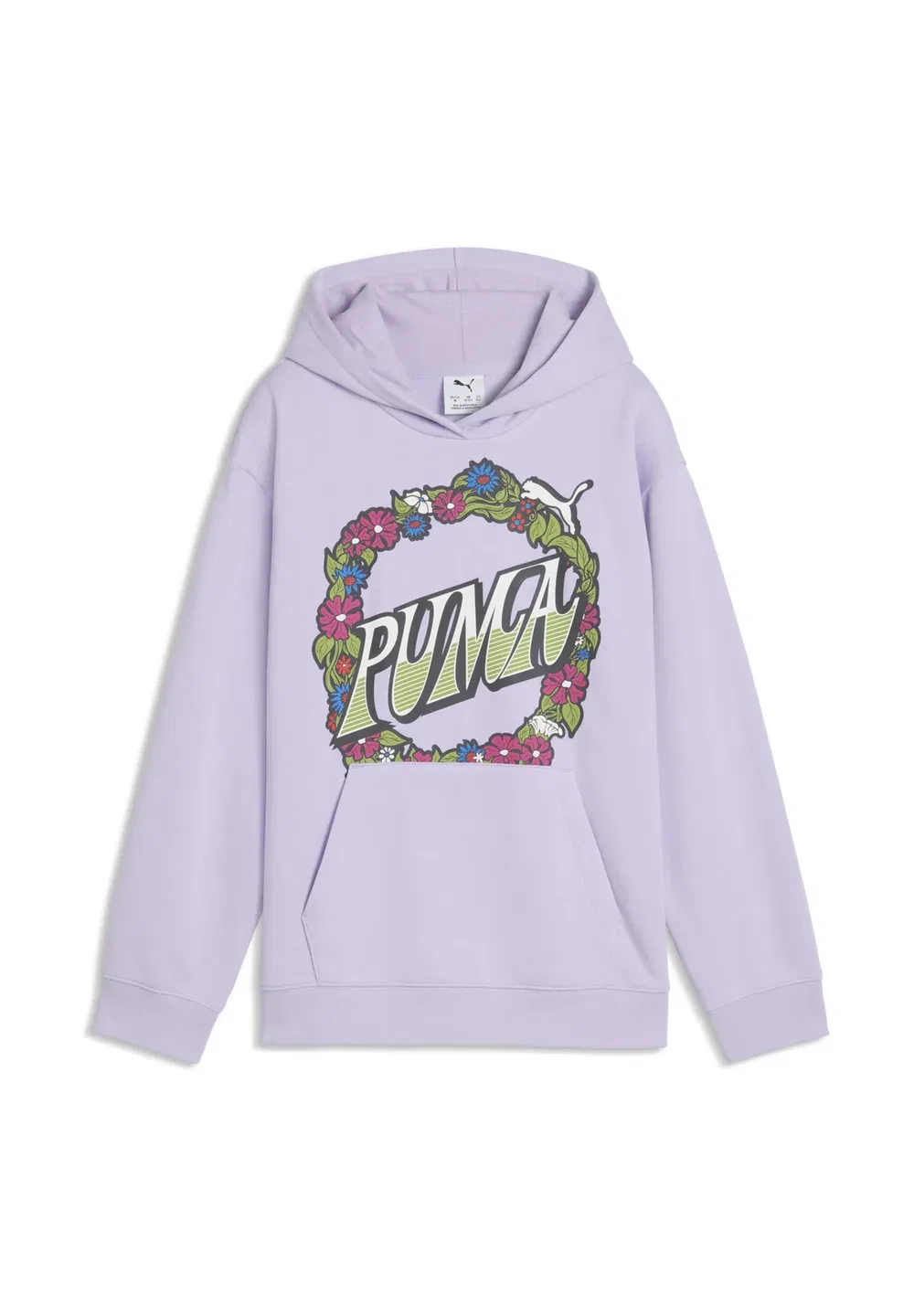 Толстовка Mid90S с графическим принтом в свободном стиле - худи Puma, Light Lavender — фото 4