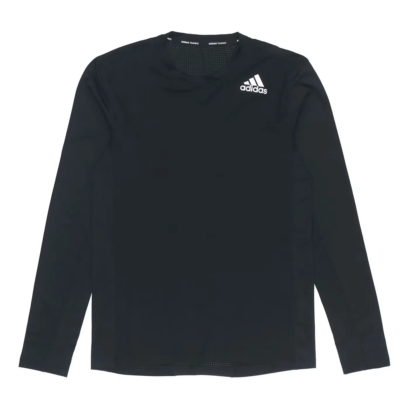 Лонгслив тренировочный Adidas, черный
