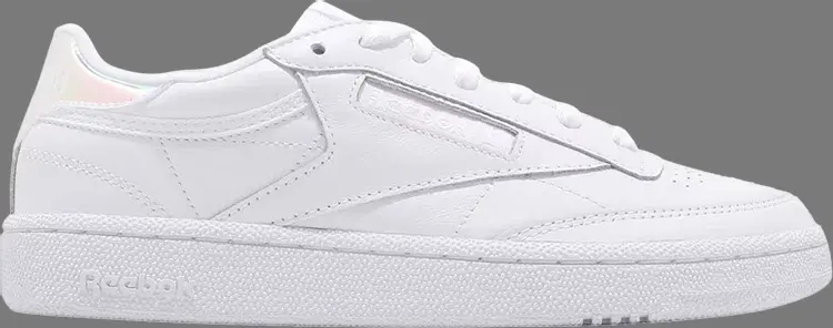 

Кроссовки club c 85 mu 'iridescent hologram' Reebok, белый