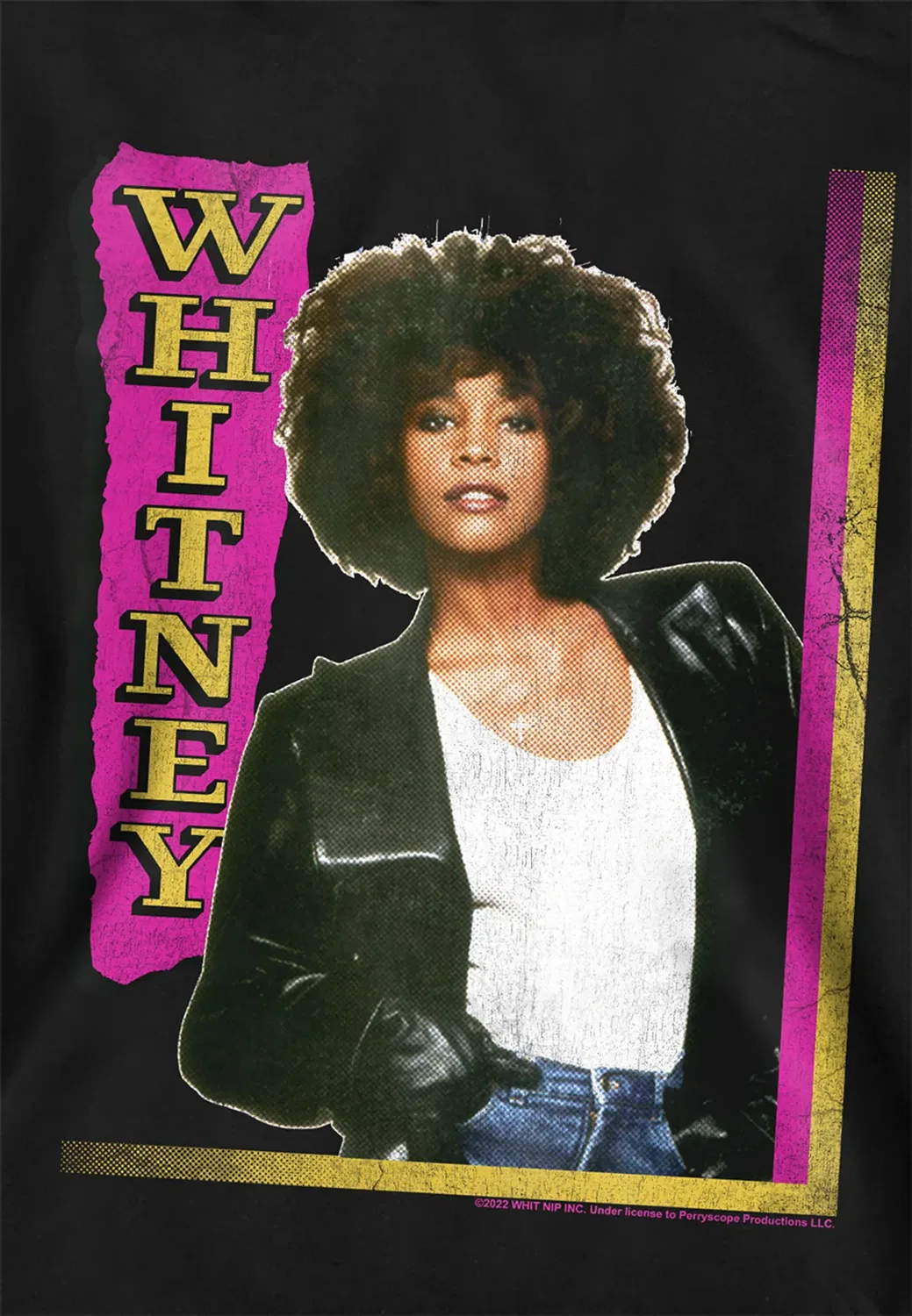 Детский худи Whitney Houston, Black — фото 2