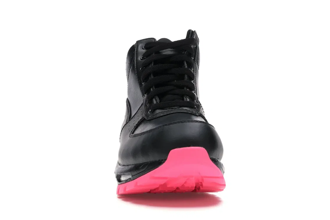 Детские ботинки с высоким верхом Nike Air Max Goadome Nike, Black/Black/Hyper Pink — фото 2