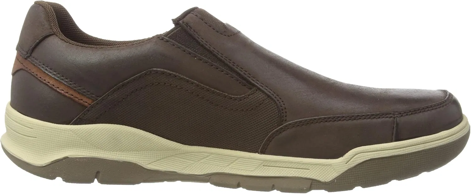Мужские мокасины Fletcher от Hush Puppies, Brown — фото 4
