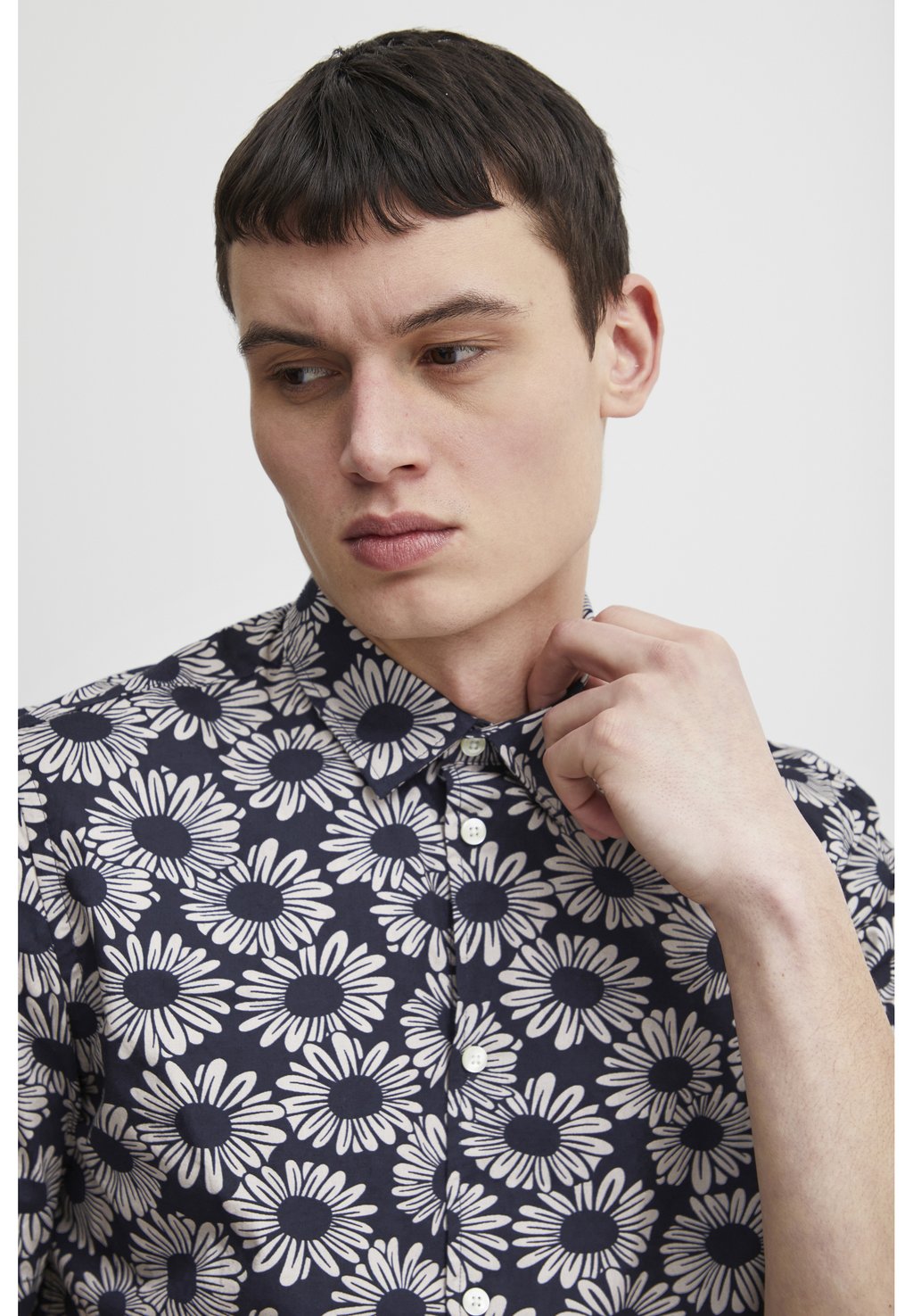 

Рубашка CFANTON S FLOWER PRINTED Casual Friday, синий