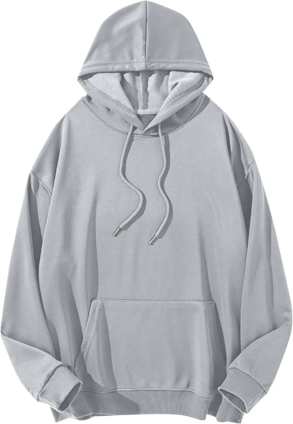 

Мужской оверсайз худи с капюшоном и карманом