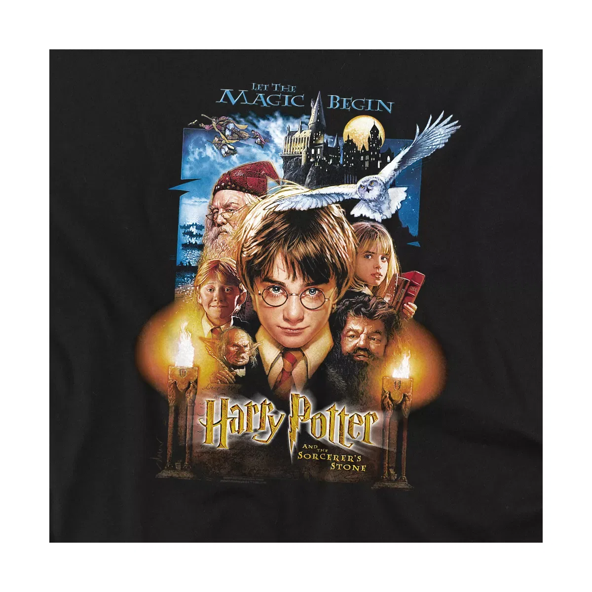Детское боди для мальчиков с коротким рукавом Harry Potter Черный — фото 2