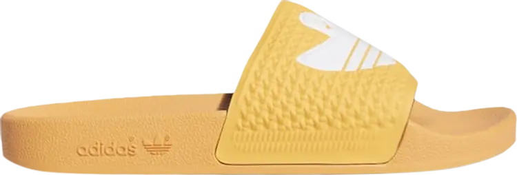 Сандалии Adidas Mark Gonzales x Shmoofoil Slide 'Hazy Orange', оранжевый — фото 2
