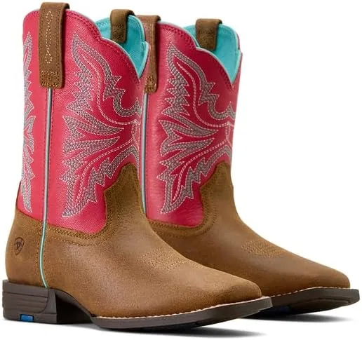 Детские ботинки для мальчиков с широким мысом Ariat Kids Westwood, Wicker — фото 2