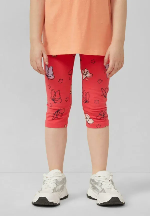Леггинсы 2 шт, из хлопка с эластаном, Leggins 2 pack S.Oliver, Red, цвет rot — фото 2