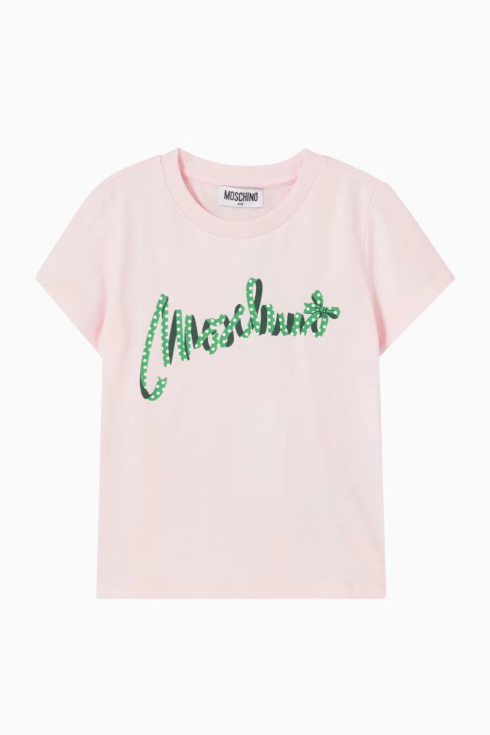Футболка с принтом Logo Bow Moschino