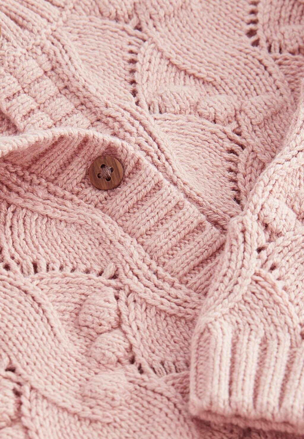 

Кардиган BOBBLE STITCHED, REGULAR FIT Next, розовый