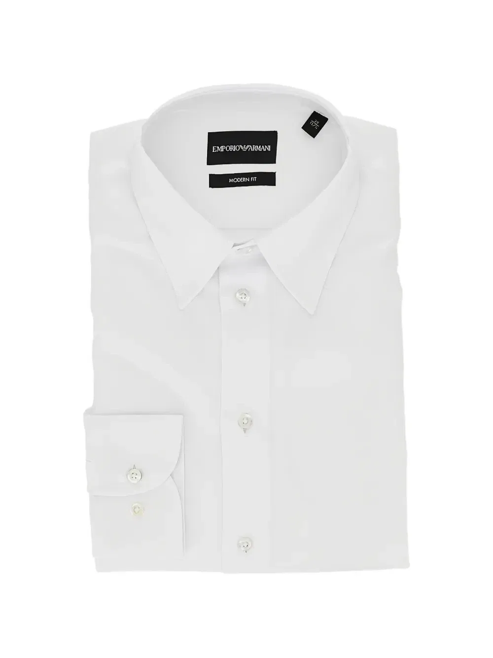 Рубашка кроя Modern Fit Emporio Armani, белый