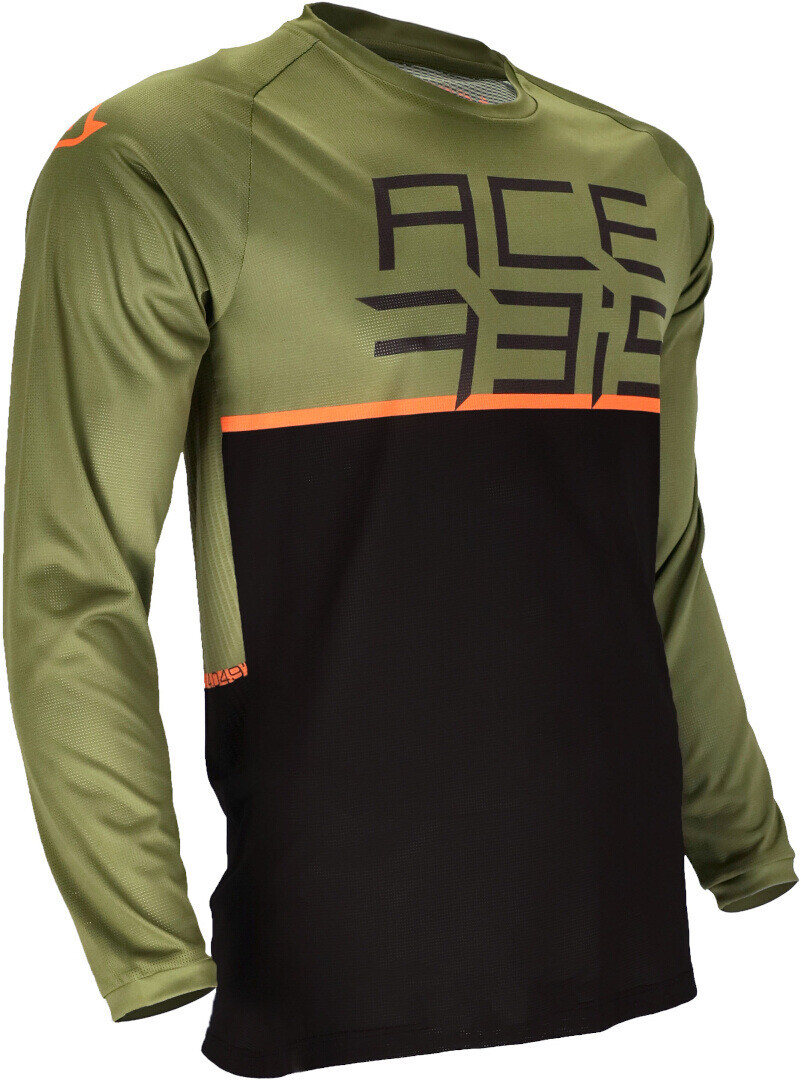 

Футболка Джерси Acerbis Razorcrest велосипедная, черный/зеленый
