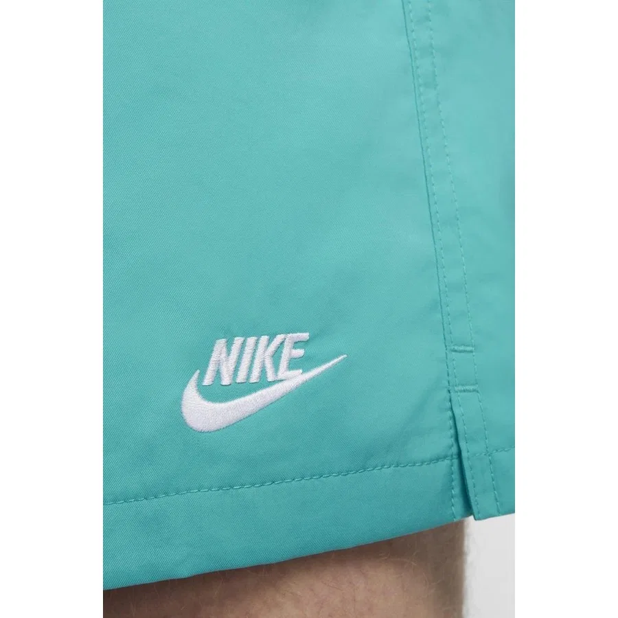 Шорты спортивные с сетчатым подкладом Sportswear Club Flow Versatile Weave Nike, Бирюзовый — фото 4