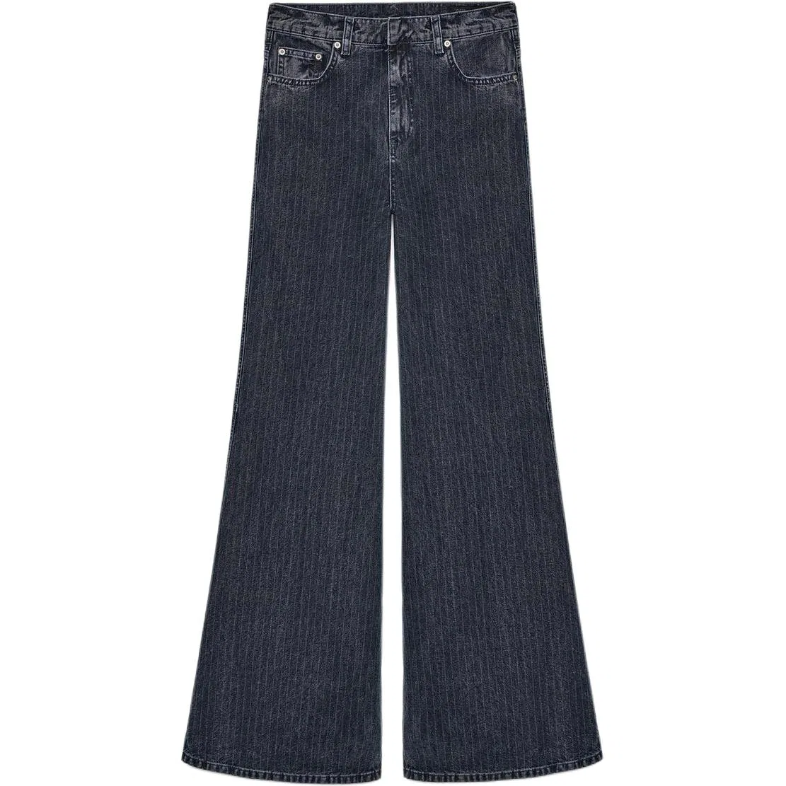 Женские джинсы клеш ZW Jeans ZARA, Sea Blue