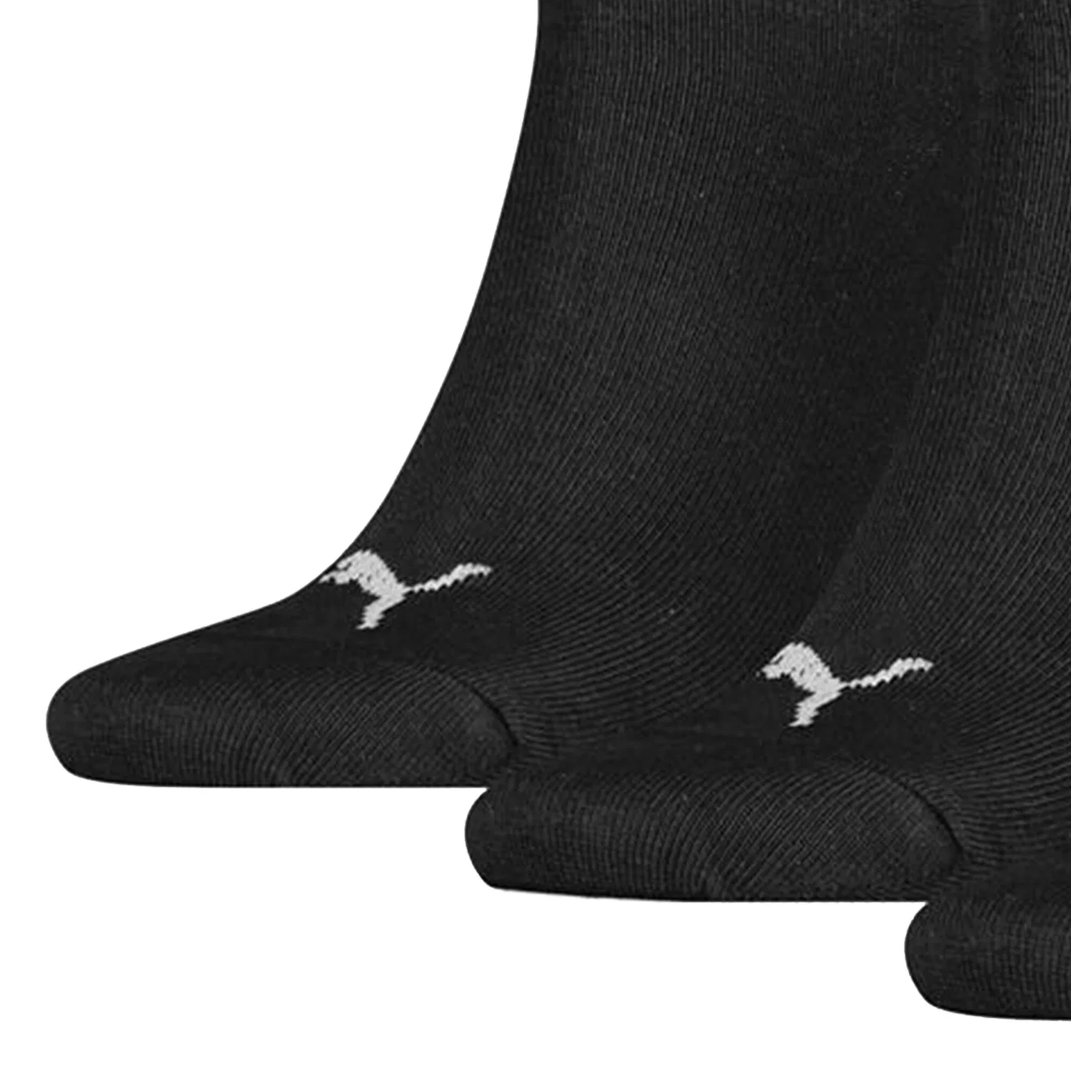 Детские носки с низким вырезом Puma Sneaker Plain, Цвет: Schwarz — фото 3