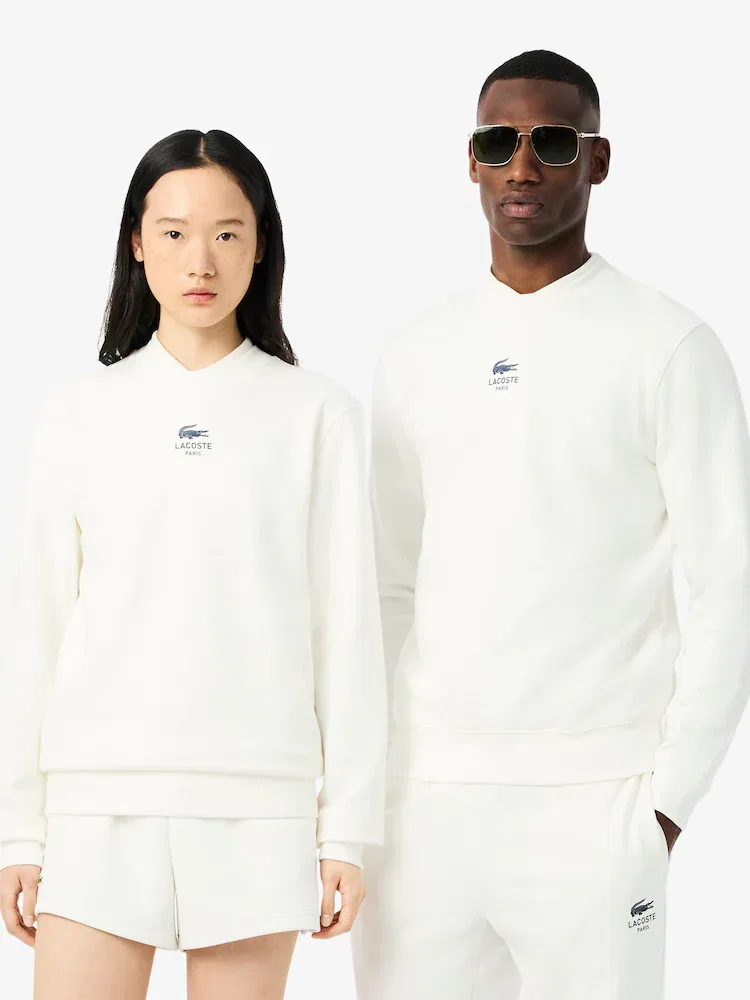 Свитшот мужской с мягким брендированием, модель SH2736 LACOSTE