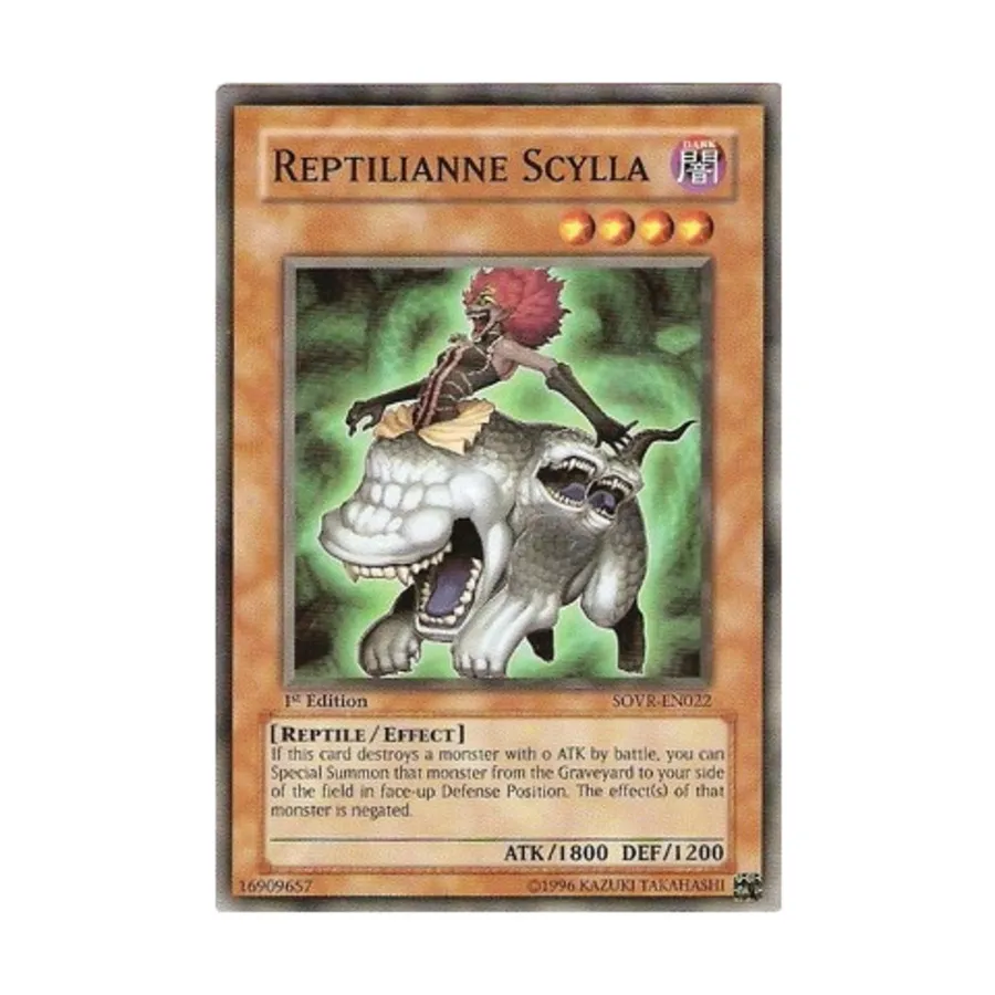 

CCG Рептилианна Сцилла (Обычная), Yu-Gi-Oh - Stardust Overdive - Singles