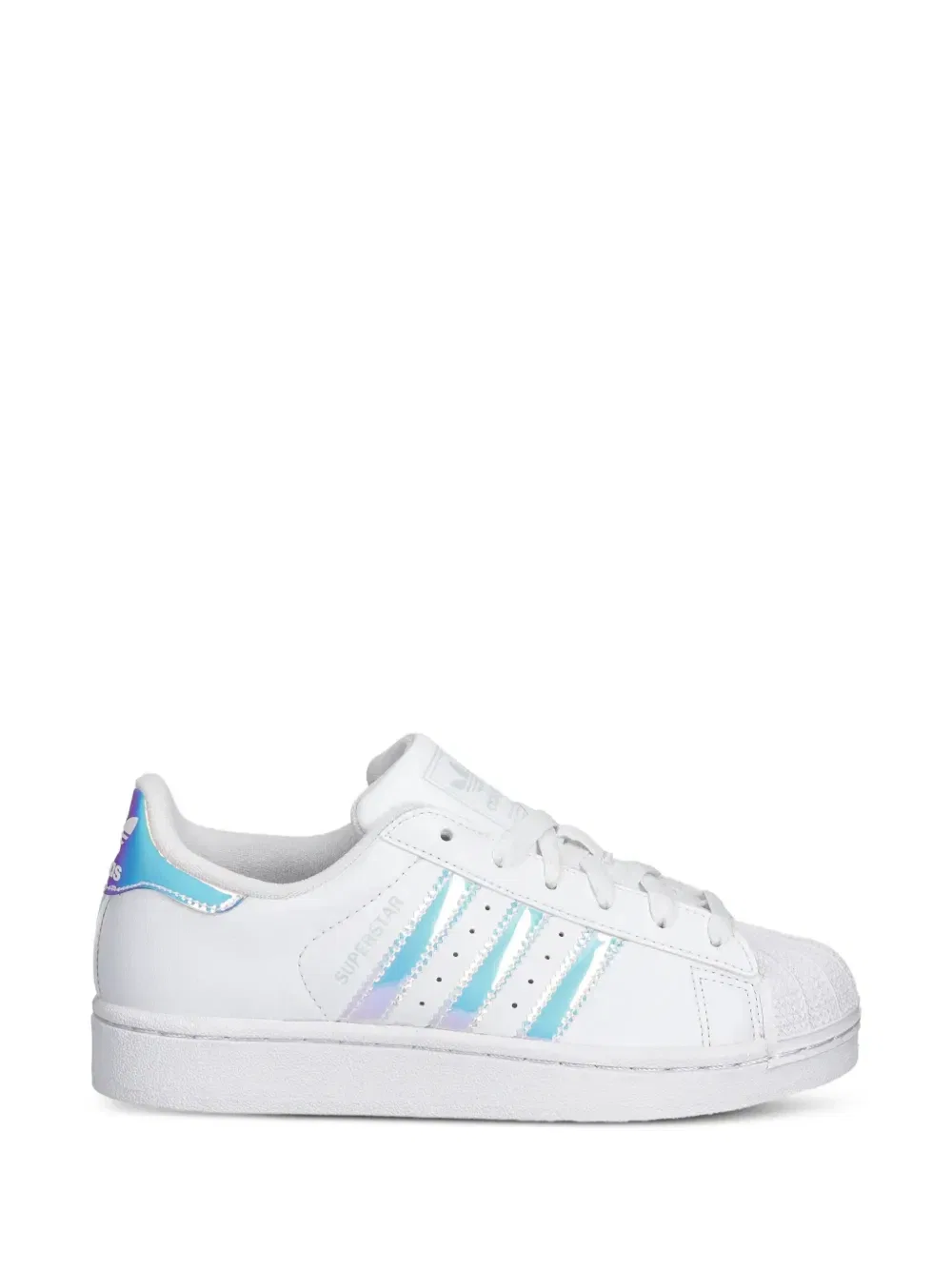 Кроссовки Superstar II с переливающейся отделкой Adidas Kids, белый — фото 2