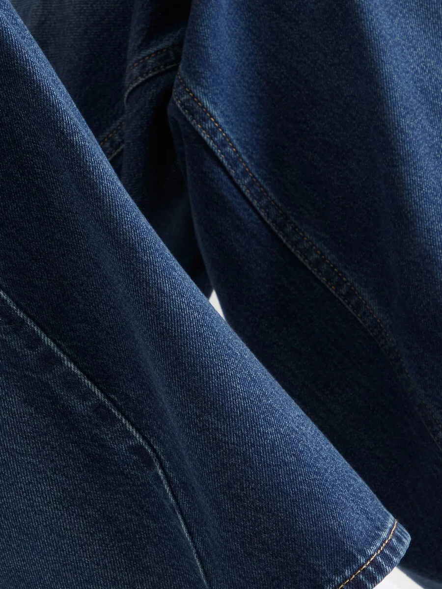 Джинсы LEVI'S свободного кроя 'LOW LOOSE' темно-синего цвета — фото 2