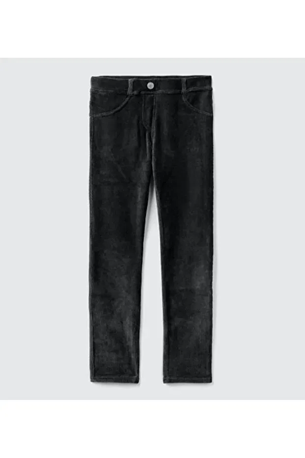 Детские леггинсы для девочек хлопковые United Colors Of Benetton, Black