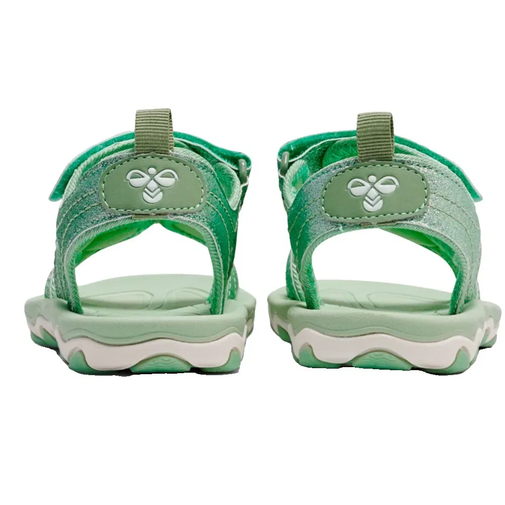 Сандалии Glitter Hummel, зеленый — фото 3