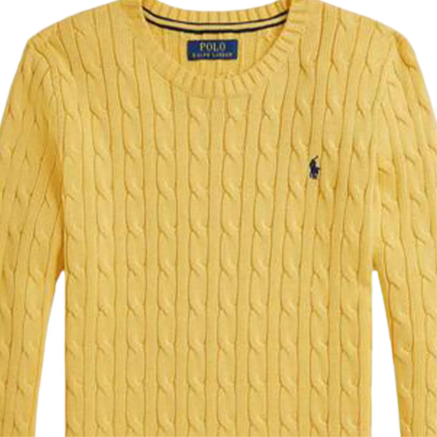 Детский свитер с длинным рукавом Autumn Day Yellow Polo Ralph Lauren, Autumn Day Yellow — фото 3