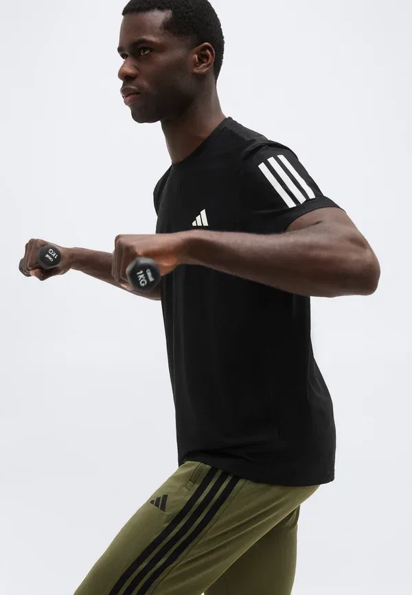 Спортивные брюки Adidas Performance, черный/оливковый — фото 4