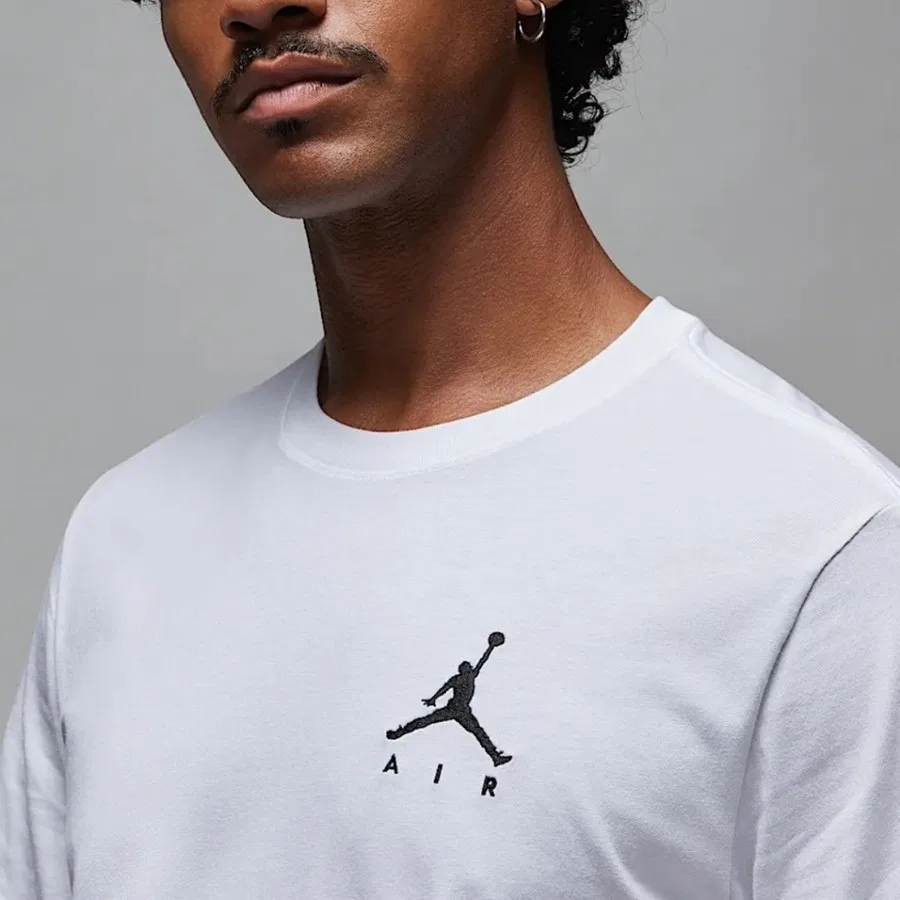 Футболка с коротким рукавом Jordan Jumpman Air Nike, Белый — фото 3