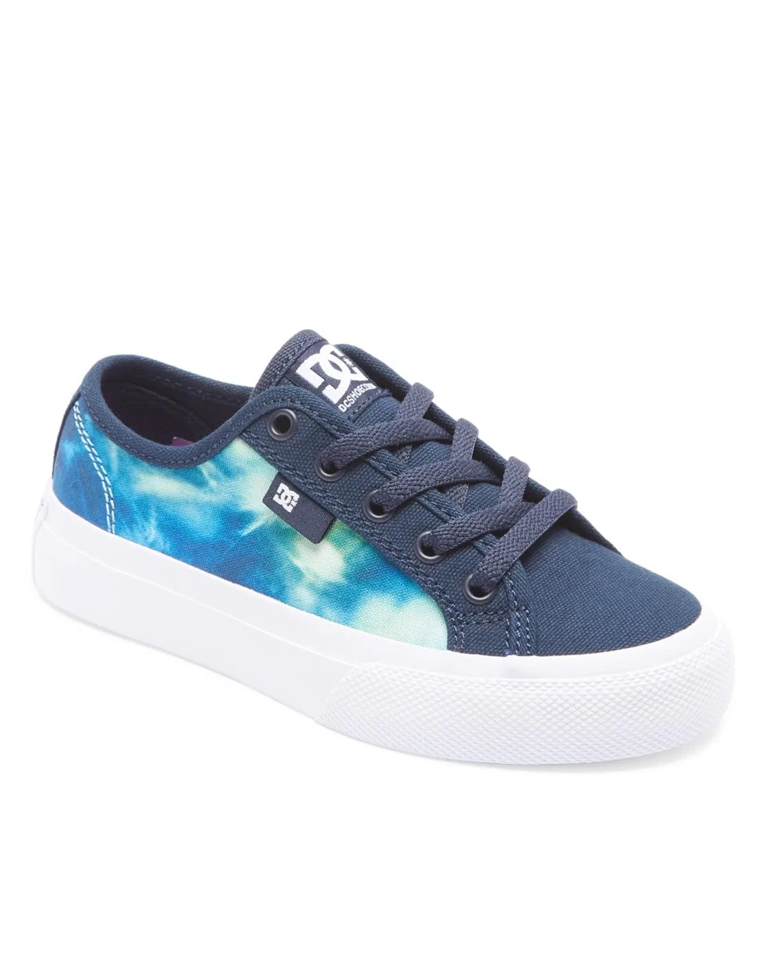 Детские кроссовки для мальчиков с принтом Manual DC Shoes, Black Blue Blue Green