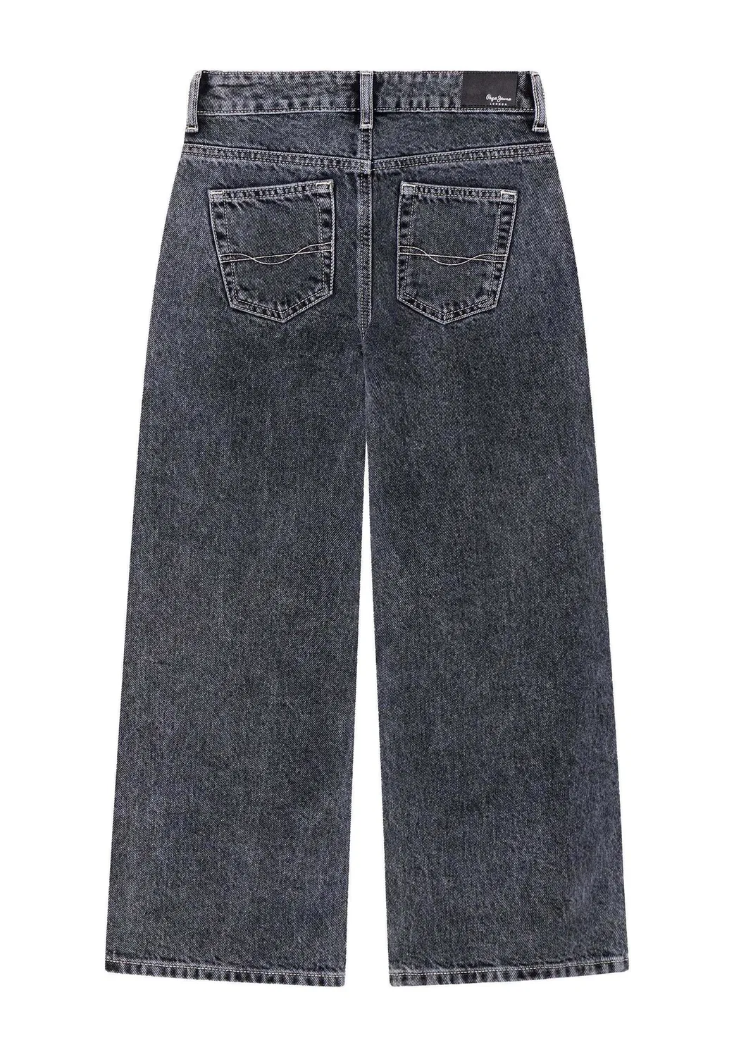 Широкие джинсы Lexy с бахромой - прямые джинсы Pepe Jeans, Denim — фото 2