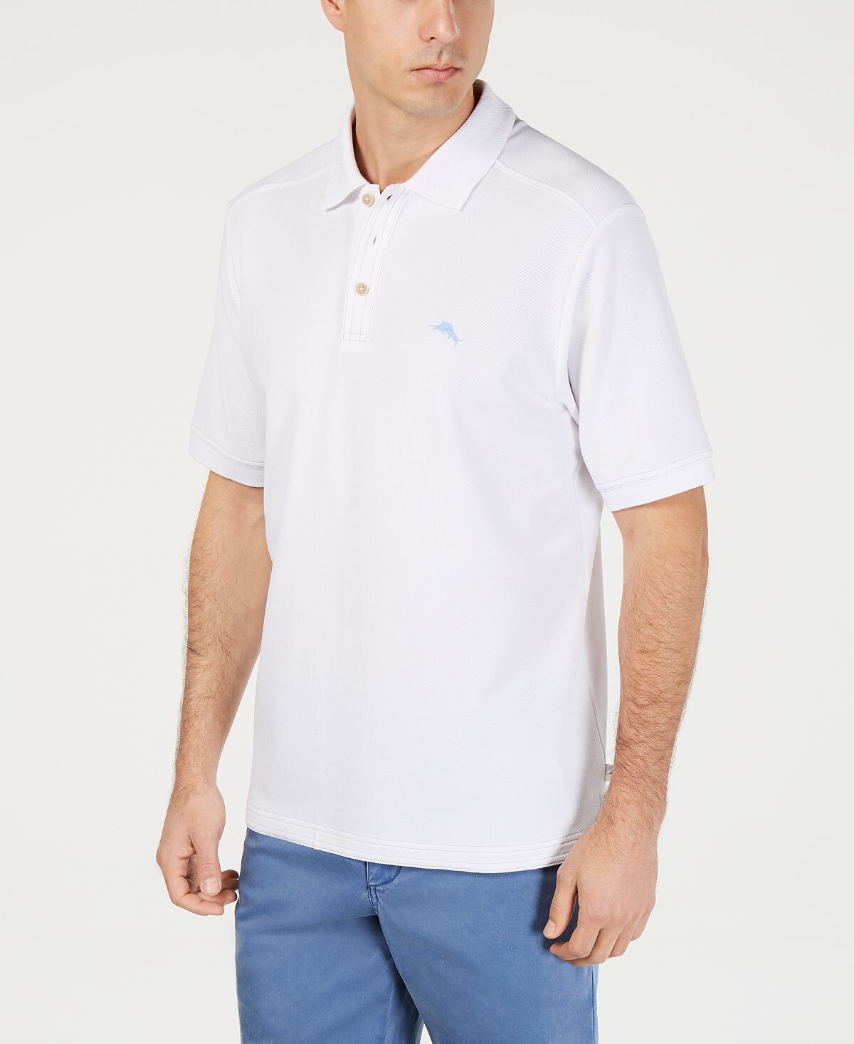 

Мужская футболка-поло islandzone® pique emfielder 2.0 polo Tommy Bahama, белый