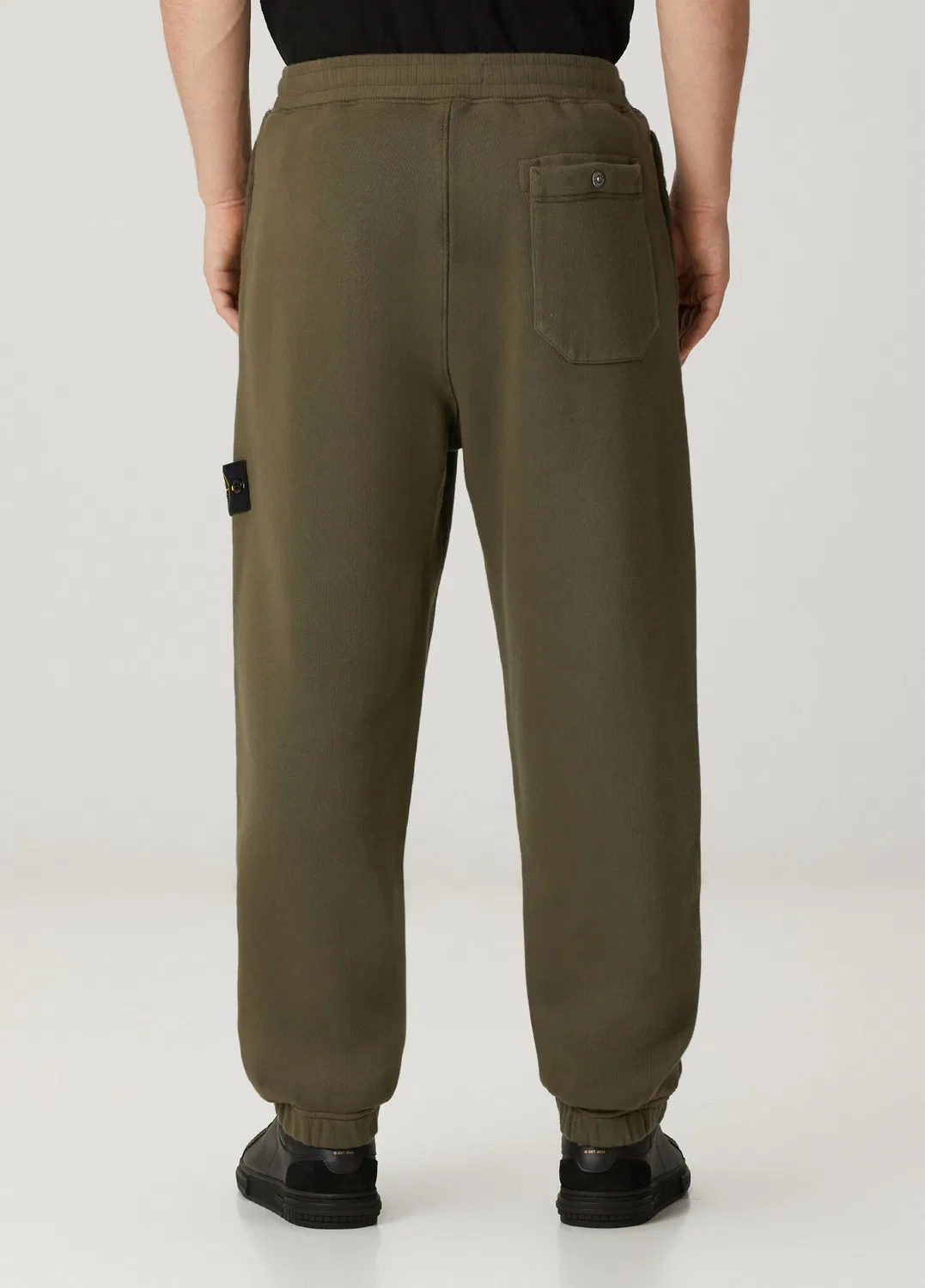 Джоггеры свободного кроя Stone Island, хаки — фото 3