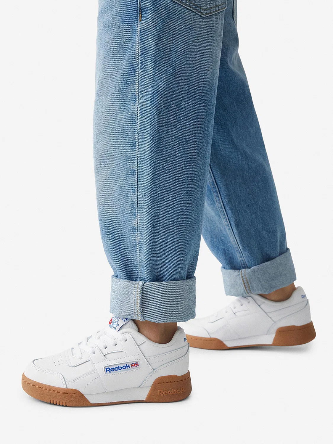 Кроссовки для девочки PLUS Reebok, белый