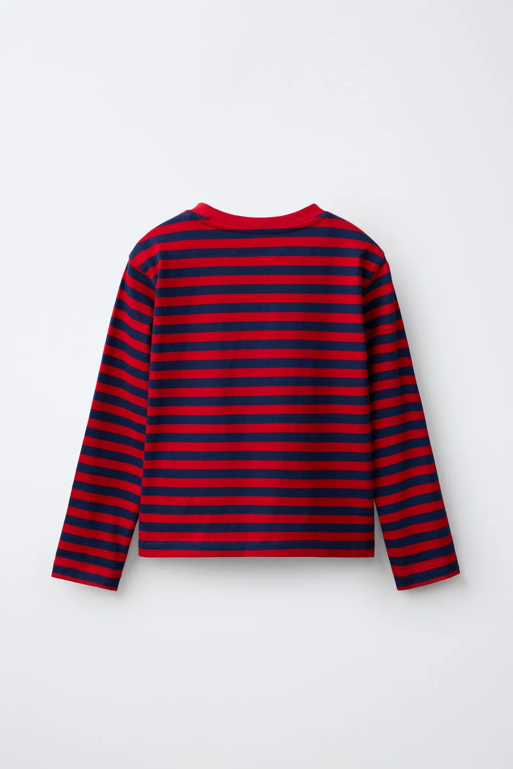 Футболка в полоску с длинными рукавами ZARA, Stripes — фото 2