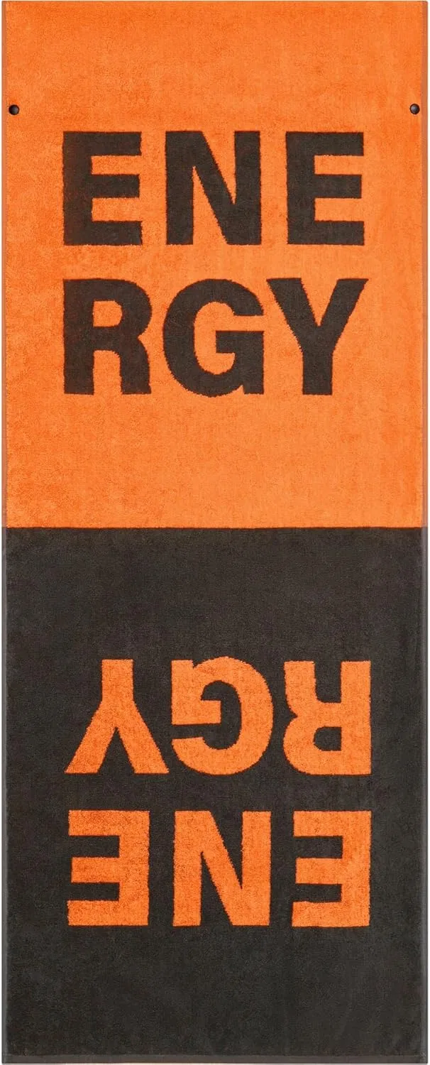 Фитнес-полотенце, Cawö, оранжевый, 50x30x8 см