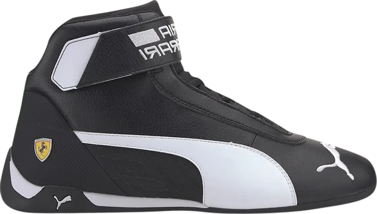 

Кроссовки Puma Scuderia Ferrari x R-Cat Mid Black White, черный