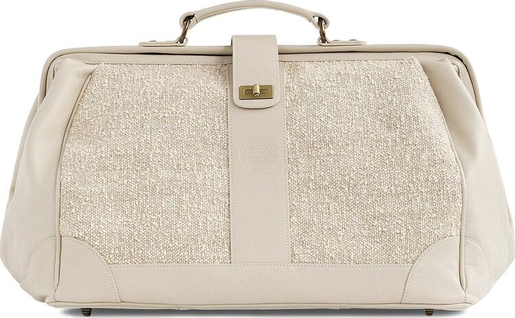 

Сумка Aimé Leon Dore Porsche 911SC Car Kit Bag Cream Boucle, кремовый