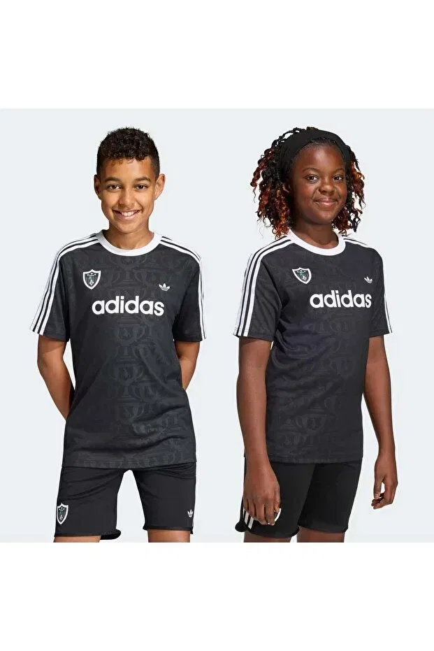 Детская футболка для девочек с принтом Disney Adidas, Black