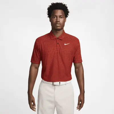 

Футболка Nike Tour, цвет Picante Red/Burgundy Crush/White