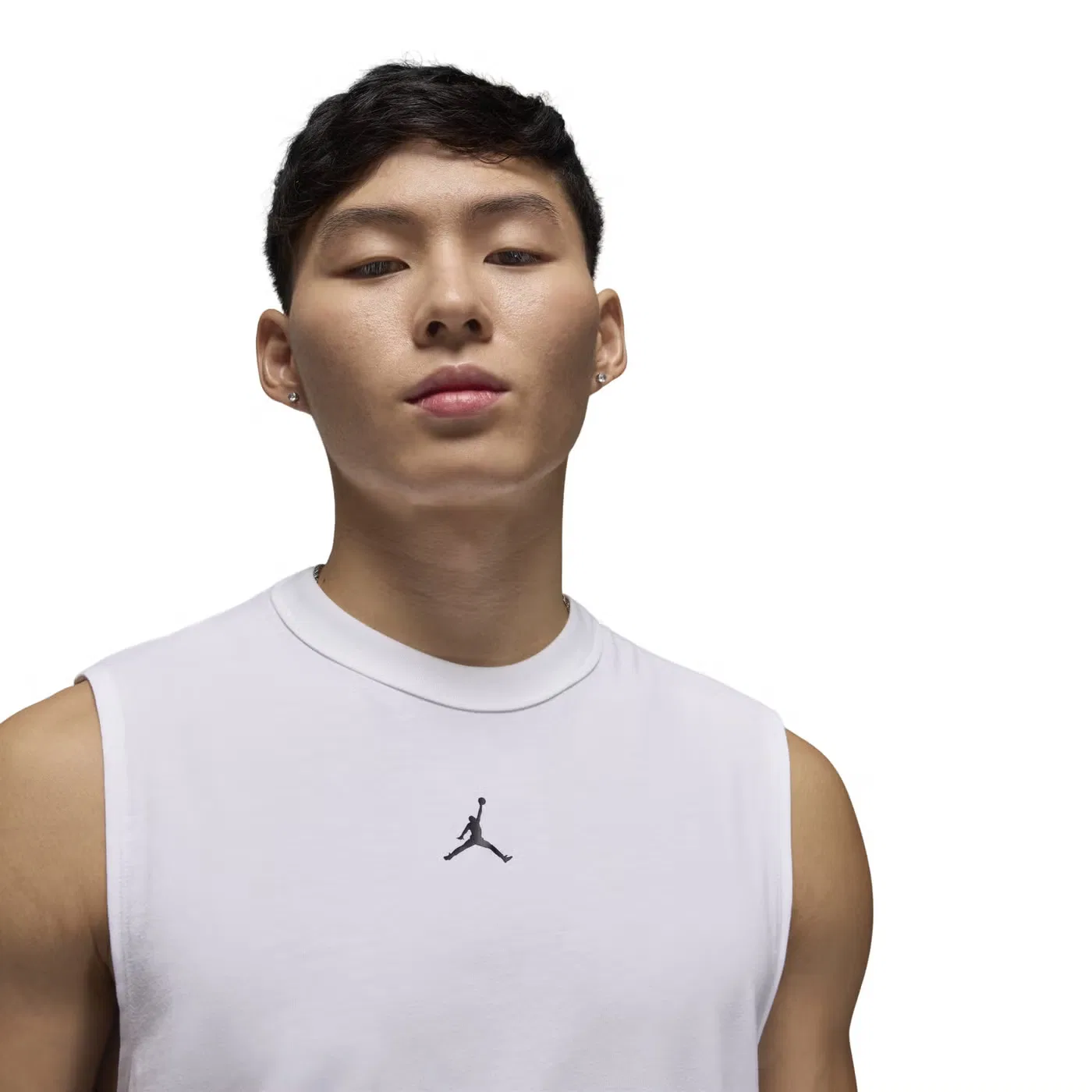 Майка спортивная без рукавов Air Jordan, белый — фото 2
