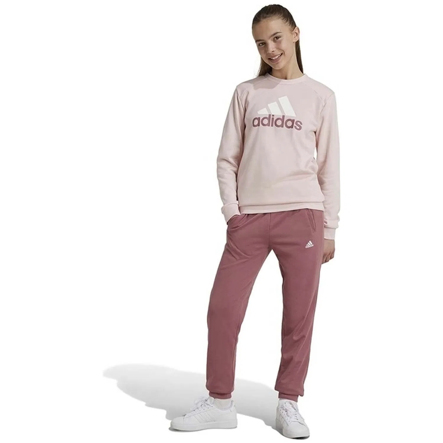 Детский спортивный костюм Adidas IY5432, Роза