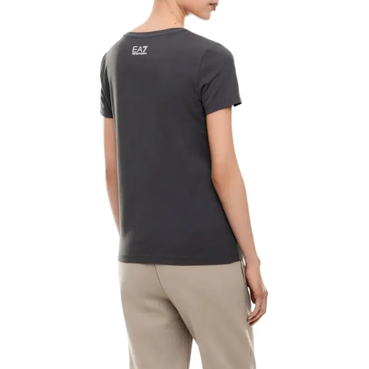 Футболка с коротким рукавом EA7, Emporio Armani, Dark Gray — фото 4
