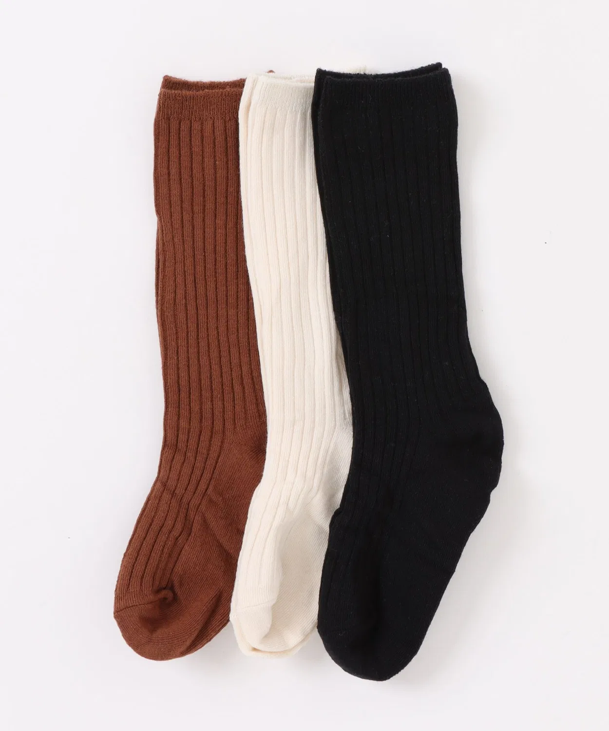 Mag. Детский комплект носков с рубчиком 4 пары Rylee+Cru, Cedar/Ivory/Black