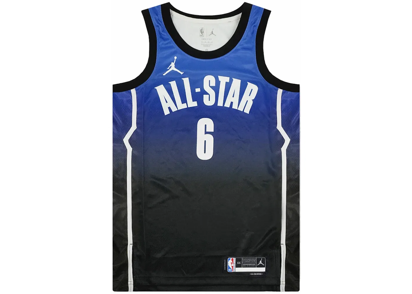 Мужская джерси Nike NBA All-Star Lebron James 2023 Dri-FIT, Cloud Blue/Black