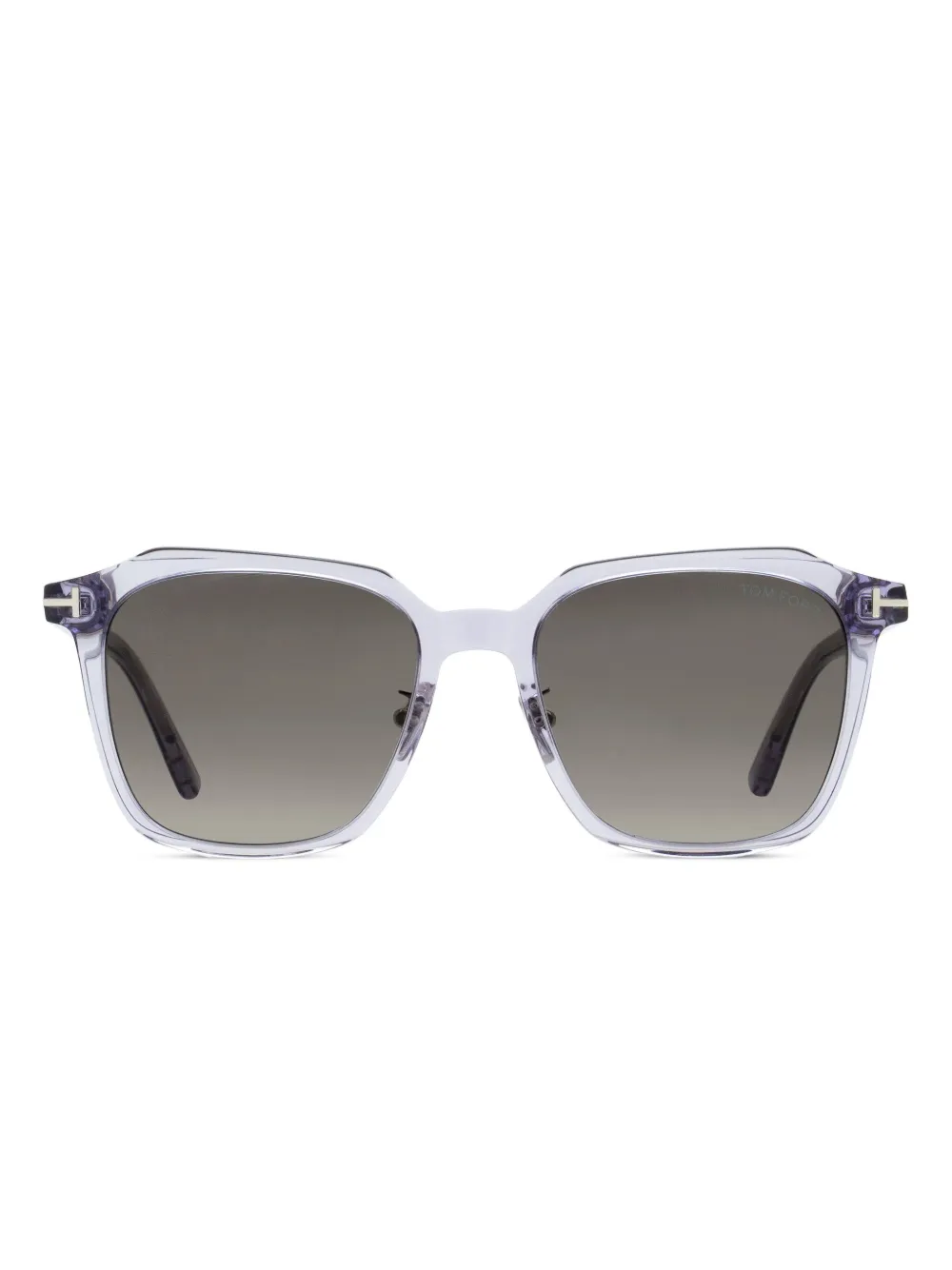 

Солнцезащитные очки в прозрачной оправе TOM FORD Eyewear, серый